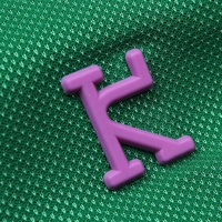 Vente chaude, lettres 3D personnalisées, logo, patchs en caoutchouc PVC lumineux pour vêtements