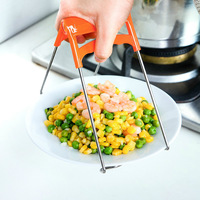 Accessoires de cuisine Gadgets support de plaque pince à Pot bol ustensiles de cuisson Clips Anti-brûlure résistants à la chaleur