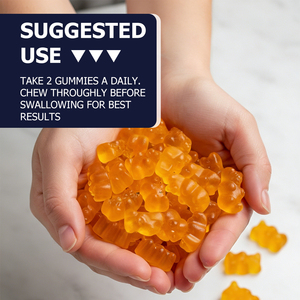 Gomitas de Extracto de Gordolobo de Buena Calidad, 2000 mg, Sabor a Pera, Favorecen el Bienestar Respiratorio, Refuerzan la Inmunidad, Mejoran la Respiración - Product Image 3