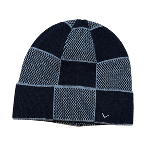 2025 tasarımcı koleksiyonu kış örme bere lüks Unisex açık kap yaylar desen yüksek soğuk hava şapka erkekler kadınlar için - Product Image 4