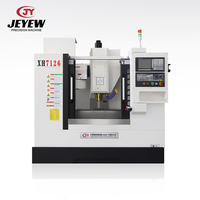 XH7126 Mini fraiseuse CNC 5 axes tourelle verticale de haute précision moulin universel pour cône de broche en métal BT40