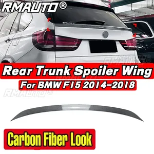 BMW F15 Car Rear Mid Spoiler Body Kit Car Rear Spoiler <b>Wing</b> for BMW X5 F15 2014 2015 2016 2017 2018 Car Accessories Rear Spoiler - Product Image 1