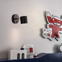 Lampe de lecture de chevet pour chambre à coucher, petit spot nordique moderne et épuré, applique murale créative pour miroir de salle de bain