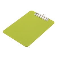 Porte-documents A4 avec clip en plastique, planche d'écriture, porte-menu, porte-fichiers rigide, fournitures de papeterie pour étudiants