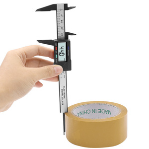 <span class=keywords><strong>Calibrador</strong></span> Digital de plástico electrónico de 100mm, <span class=keywords><strong>calibrador</strong></span> <span class=keywords><strong>Vernier</strong></span> de fibra de carbono, micrómetro, herramientas de medición, regla de <span class=keywords><strong>calibrador</strong></span> - Product Image 4