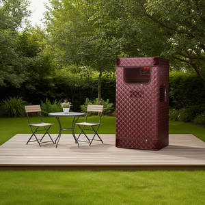 Tente de sauna portable, chauffage électrique, installation facile, design moderne pour une expérience spa en plein air - Product Image 2