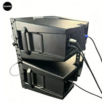 Módulo de Línea Activa Doble de 8 Pulgadas Pro Sound HDL 10-A, Sistema de Audio Profesional para DJ, Altavoces de Línea Doble de 8 Pulgadas