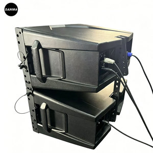 โมดูลลำโพงไลน์อาร์เรย์แบบแอคทีฟ Pro Sound HDL 10-A ขนาด 8 นิ้วคู่ ระบบเสียงระดับมืออาชีพสำหรับดีเจ PA ลำโพงไลน์อาร์เรย์คู่ขนาด 8 นิ้ว - Product Image 5