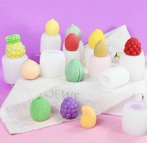 Moule en silicone fraise, moule en silicone pour fondant, moules en silicone pour décoration, moule à chocolat - Product Image 2