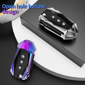 เคสใส่กุญแจรีโมทรถยนต์ใช้ได้กับ <span class=keywords><strong>Ford</strong></span> Figo 2017 Mondeo 5 EcoSport Puma 2020 Fiesta Mk8 Everest Ranger - Product Image 4