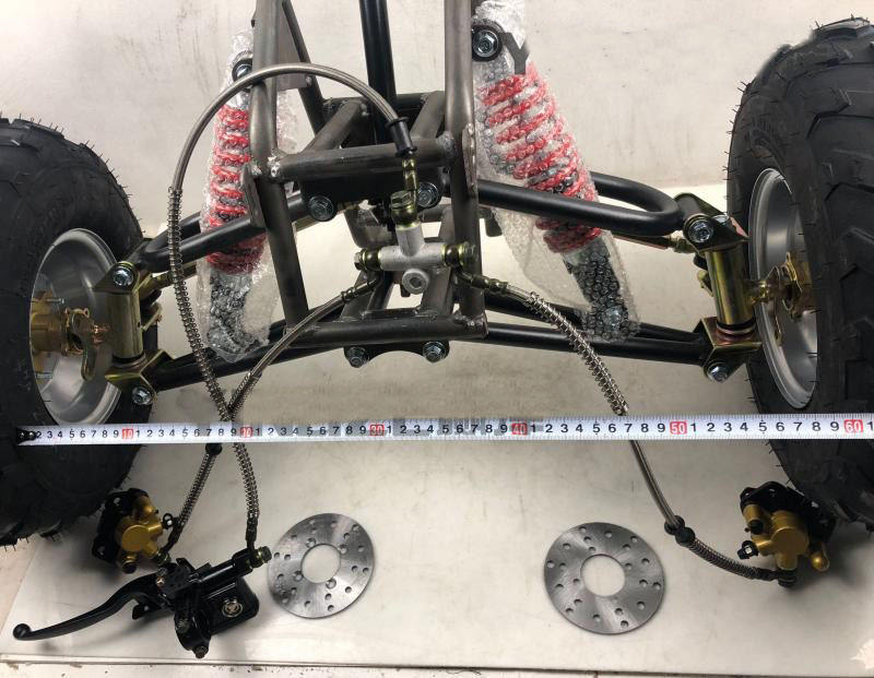 390mm Stoßdämpfer Einstellbar - Hochleistungs Dämpfer Für Motorrad, ATV, Go-Kart