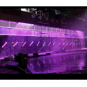 <span class=keywords><strong>Fontaine</strong></span> musicale murale intérieure numérique colorée à jet d'eau, en acier inoxydable, résistante au feu, pour usage commercial, conception gratuite, prix abordable - Product Image 1