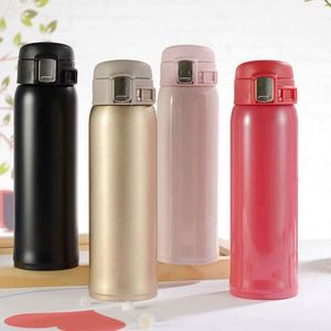 Stainless Steel Tumbler with Modern Design Leak-Proof Thermal Insulation <b>Large</b> Capacity <b>for</b> Travel - Product Image 1