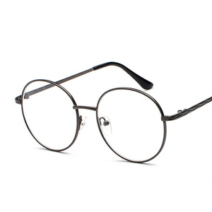 Maidis Round Metal Eyeglasses Frames For Women Plano Lenses Anti-Uv Anti-Fog Full-Frame Design - Product Image 4