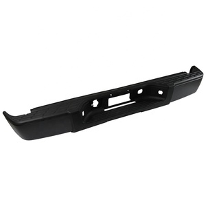 Completo negro parachoques para 2007, 2008-2013 Chevy Silverado GMC Sierra 1500 (se adapta a: Silverado 1500) sin agujero - Product Image 2