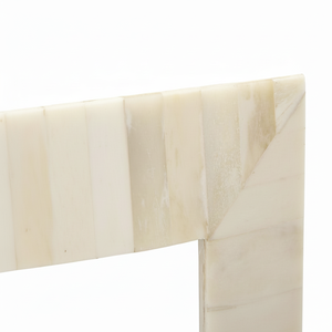 กรอบรูปฝังกระดูกที่ทันสมัยทำด้วยมือสีดำสีขาวปรับแต่งได้ขนาด5x7 8x10ขนาดโต๊ะที่เป็นมิตรตกแต่งด้วยมือแกะสลักงานฝีมือธรรมชาติ - Product Image 1