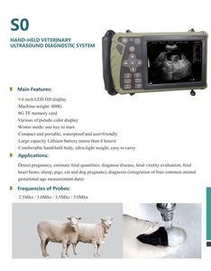 Scanner à ultrasons vétérinaire PH MEDICAL avec sonde légère à affichage de 5.6 pouces Garantie 1 an-Prix - Product Image 4