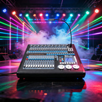 Console de contrôle d'éclairage DMX professionnelle King Kong 1024, 1024 canaux, bibliothèque Pearl R20, sauvegarde sur clé USB pour DJ, discothèque, club