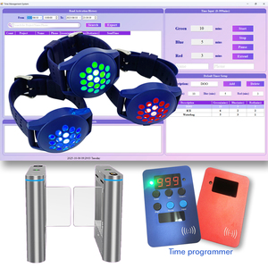 Bracelet minuteur en silicone <span class=keywords><strong>pour</strong></span> extérieur, avec compte à rebours, contrôle logiciel et rappel vibrant, <span class=keywords><strong>pour</strong></span> la gestion de l'heure et des minutes - Product Image 1