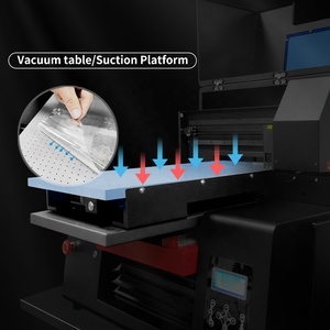 Prix usine A3 imprimante UV F1080 i1600 tête d'impression UV DTF dans une Machine faisant la plastifieuse d'autocollant de transfert UV A/B Film - Product Image 4