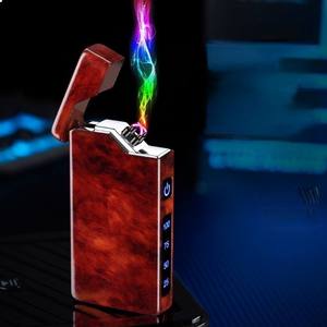 Briquet Électrique de Luxe Personnalisé Sans Flamme, Coupe-Vent, Rechargeable USB, Vente en Gros, Briquet à Arc Plasma Métallique USB-C - Product Image 3