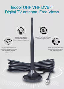 室内数字电视天线远距离放大器磁性底座棒最大免费所有 4K 1080P 高清电视本地频道 - Product Image 2
