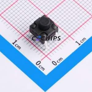 GT-TC116B-H060-L1 Tactile Switch Through hole Component (THT) Switch Single Pole Single Throw Round Button 2.5N Through Hole - Product Image 1