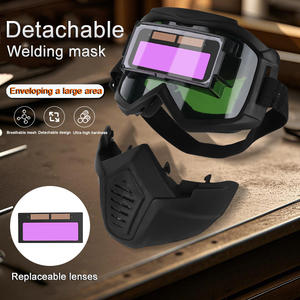 Casco de Soldadura Protector Facial de Alta Calidad, Nuevo, Portátil, con Oscurecimiento Automático, Resistente a Altas Temperaturas, con Energía Solar - Product Image 2