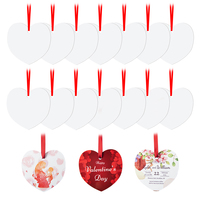 Pendentifs vierges en MDF personnalisables pour sublimation, en vrac, fournitures de fête écologiques et durables pour Noël et Halloween