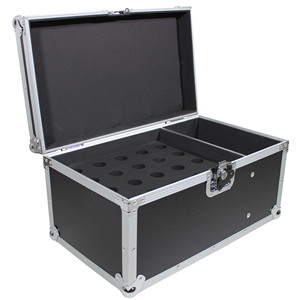 Estuche de vuelo ATA para (20) micrófonos inalámbricos con cable Estuche de almacenamiento de micrófono de vuelo - Product Image 2