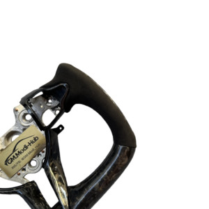 Volante de Cuero y Fibra de Carbono Personalizado GM.Modi-Hub de Lujo para Automóvil, Diámetro de 35-40 cm, 1 Año de Garantía, <span class=keywords><strong>2019</strong></span>+ Elantra <span class=keywords><strong>N</strong></span>/I30 - Product Image 5
