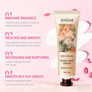 Ensemble de crèmes pour les mains botaniques en marque privée 50g, ingrédients à base de gardénia, hydratant, antibactérien, OEM ODM - Product Image 3
