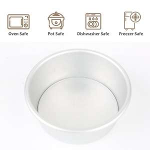 2/4/6/8/10/12/14 inç cheesekek fırın tepsisi pasta kek kalıp şifon sabit taban alt ile yuvarlak kek tepsisi kalıp - Product Image 5