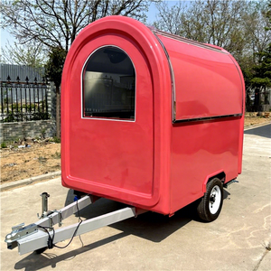 Remolque de Comida Móvil para Hamburguesas, Café y Helados, con Acero Inoxidable, para Venta de Snacks y Hot Dogs - Product Image 1