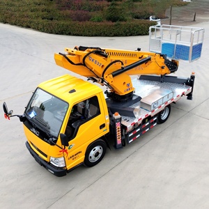 Neue Diesel Automatic Factory Preis 7-stufige Teleskop arm Manlift Bucket Truck Arbeitsbühne - Product Image 1