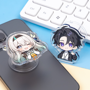 Acrylic điện thoại di động chủ điện thoại Grip poppings ổ cắm với biểu tượng tùy chỉnh thăng hoa điện thoại Grip Acrylic - Product Image 3