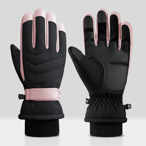 Gants de <span class=keywords><strong>ski</strong></span> personnalisés pour homme, de qualité supérieure, chauds, imperméables et compatibles avec les écrans tactiles, pour les sports d'hiver en plein air - Product Image 3
