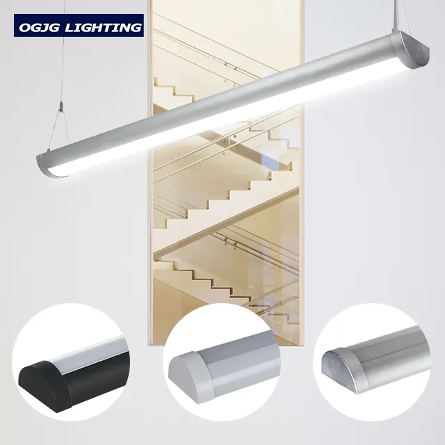 OGJG DLC warehouse suspended lamp up and down led linear pendant light
