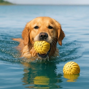 Large Size Durable Rubber Dog <b>Toys</b> Environmentally Friendly Chew Resistant <b>Pet</b> <b>Toys</b> - Product Image 1