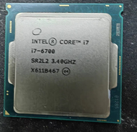 Unité centrale de traitement (CPU) d'ordinateur I7-6700 (i7 6700) 3,4 GHz, processeur LGA 1151 ; 65 W, 8 Mo de cache, 3,4 GHz (Turbo jusqu'à 4 GHz)