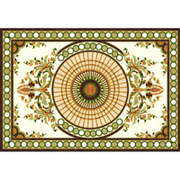 Carreaux de sol en céramique pour villa de grande taille Nouveaux designs Tapis en cristal poli populaire Casse-tête Carreaux de céramique