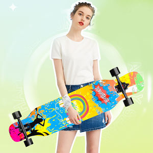 Planche à roulettes ZHOYA à quatre roues pour débutants et professionnels, planche de danse urbaine, trottinette pour jeunes, planche professionnelle à <span class=keywords><strong>double</strong></span> rotation - Product Image 5