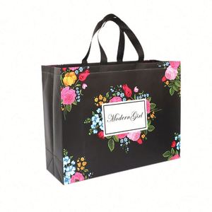 Bolsa de Tela de Alta Calidad en Varios Colores, Bolsa de Mano No Tejida, Bolsas de Compras Reutilizables - Product Image 3