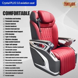 อุปกรณ์ตกแต่งรถยนต์เบนซ์ วีโต้ วี250ดี วี300 สปรินเตอร์ วี-ไอเอ็นโอ วี-คลาส คาร์นิวัล ซีเอ็นน่า พรีเวีย ดีไซน์รถยนต์สุดหรู เบาะรถยนต์แบบเบาะนั่งเครื่องบิน - Product Image 4