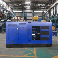 Générateur diesel silencieux 400 - 800 kW, triphasé, châssis ouvert, avec démarrage à distance, fréquence 60 Hz, tension nominale 230 V/480 V, options ATS