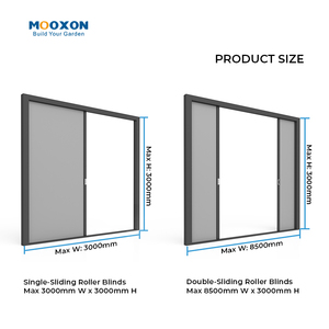 Volet roulant, <span class=keywords><strong>rail</strong></span> coulissant pour volets, solution facile à utiliser pour les grandes ouvertures et les portes - Product Image 2