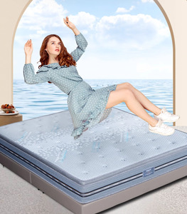 Matelas de luxe en mousse à mémoire de forme et ressorts ensachés de qualité supérieure, taille King, en gros - Product Image 1