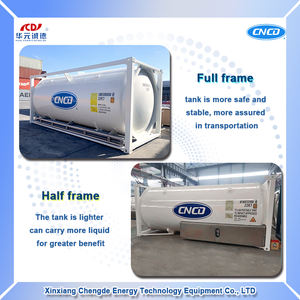 Largement utilisé Fuel Lox <span class=keywords><strong>Lin</strong></span> Lar Lng Lpg 20ft Iso Tank Container à vendre - Product Image 2
