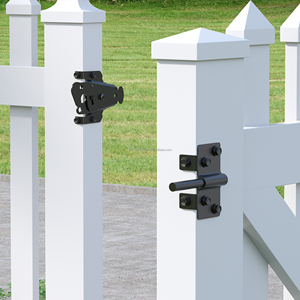 Loquet de portail en acier inoxydable SS304 noir avec revêtement en poudre, stock local aux États-Unis - Product Image 4