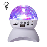 Boule magique RGB disco en cristal led, 1 pièce, éclairage de scène, fête disco